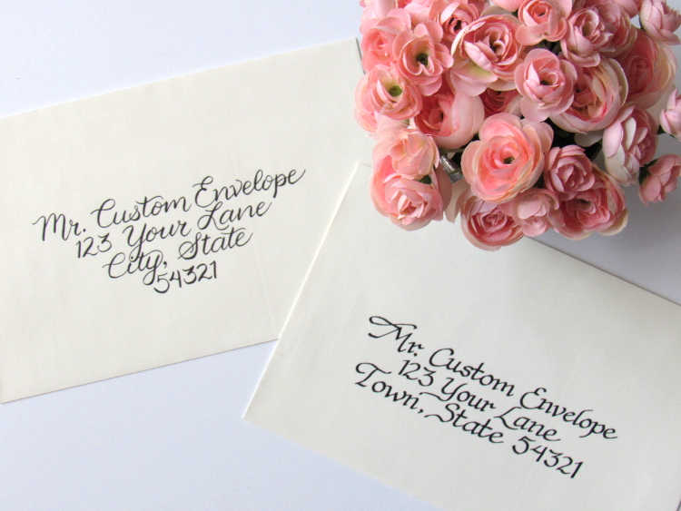 Wedding Envelope Addressing Service Available