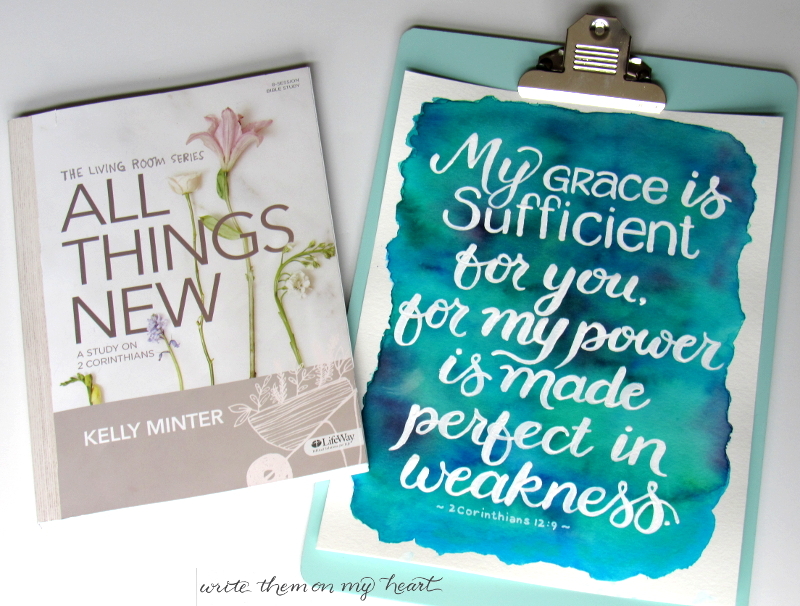 A Book Review of All Things New - Plus Printable! Going deep into 2 Corinthians