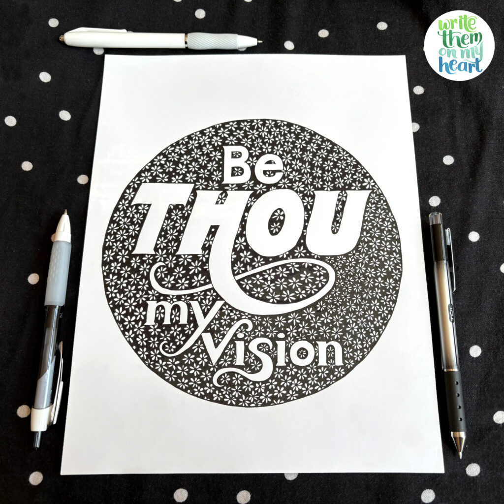 Be Thou My Vision Artwork