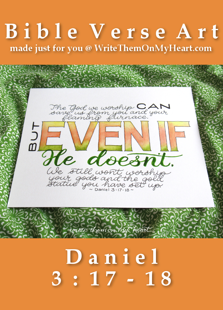 God could give you every one of your heart's desires, but if He chooses not to and instead simply gives you Himself, will that be enough? Daniel 3:17-18. Book Review - Even If Not by Kaitlyn Bouchillon