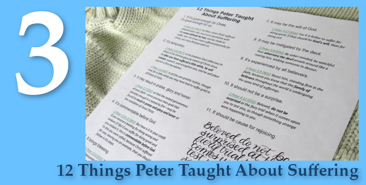 Free Gifts - 12 Things Peter Taught About Suffering