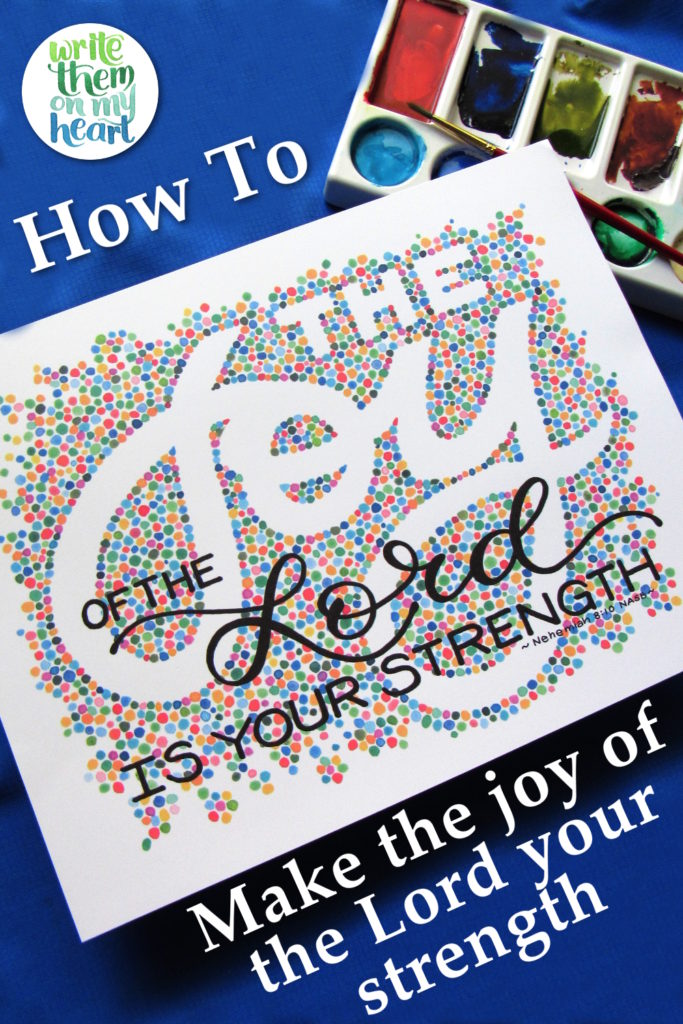 Want to learn how to make the joy of the Lord your strength? We searched the Bible and found a very practical way you can start today!