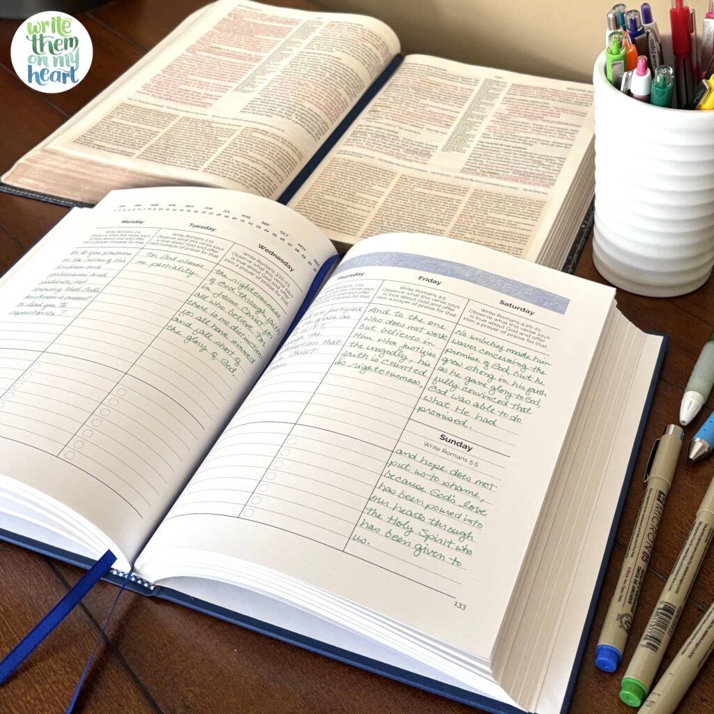 The Write Pursuit Hybrid Planner + Write a verse a day Journal