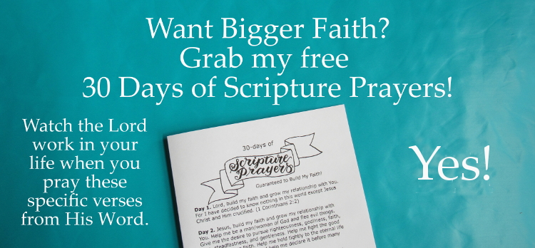 Want bigger faith? Yes!