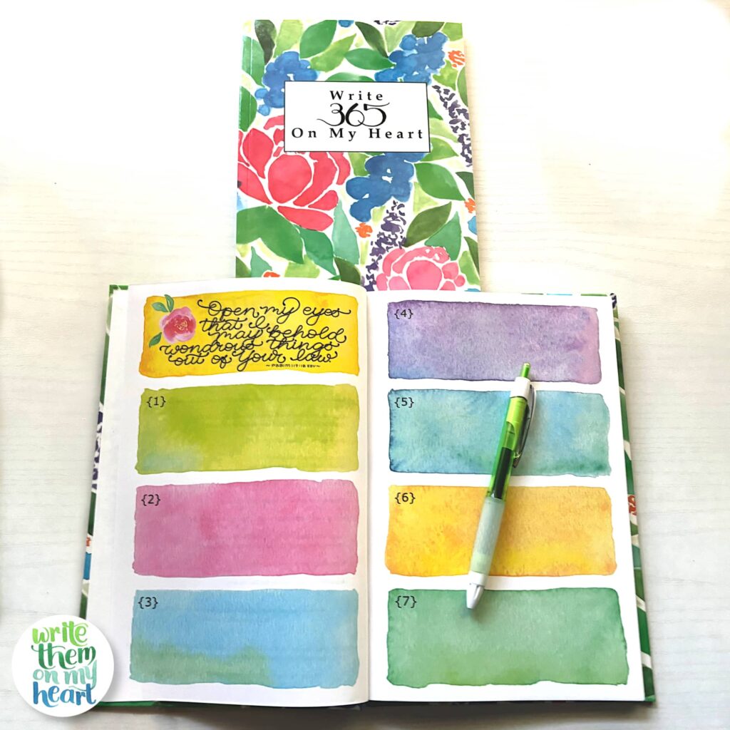 Scripture Writing Journal