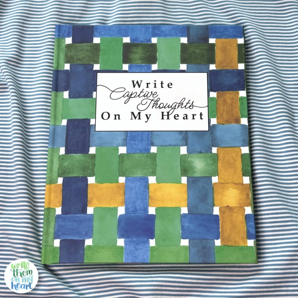 Write Captive Thoughts On My Heart Journal