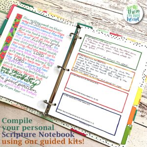 Scripture Notebook Kit - Write Necessary On My Heart