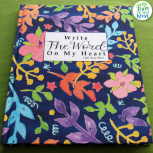 Write The Word On My Heart Scripture Writing Journal