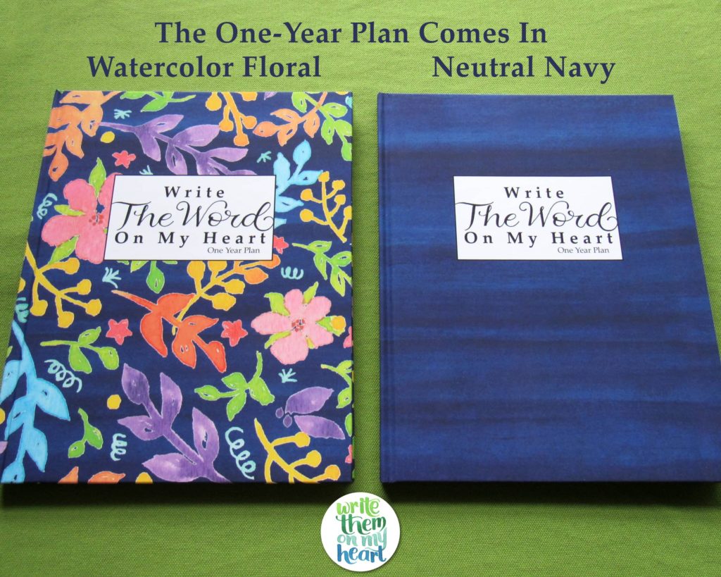 Write The Word On My Heart One Year Bible Reading Plan